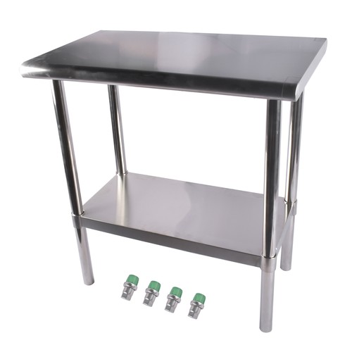 Stainless steel table silver - steel,